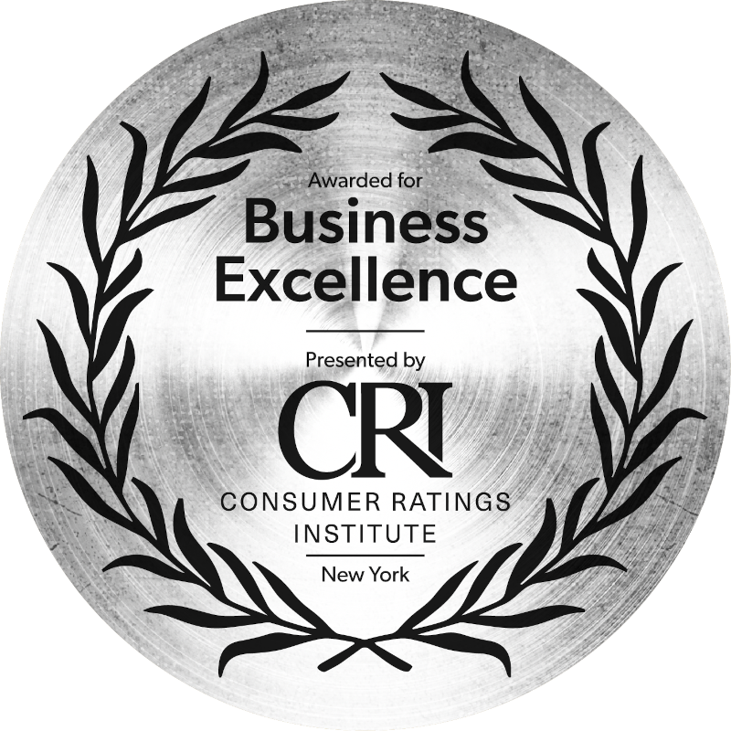2026 CRI Consumer Rating Institute Business Excellence — Pinette Plumbing