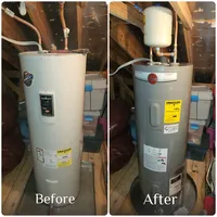 Water heater leak inspection