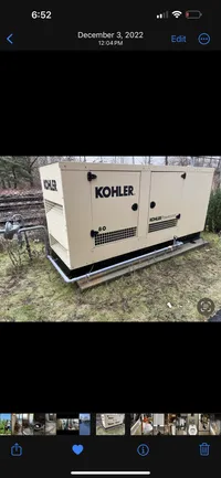 25000kW Kohler generator installation