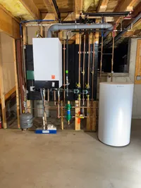 Complete hydronic heating system