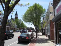Main Street looking south, Walpole MA