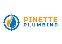 Pinette Plumbing stacked logo